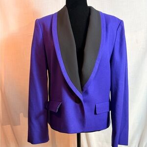 Vintage Miss Pendleton Purple and Black Blazer 💜🖤